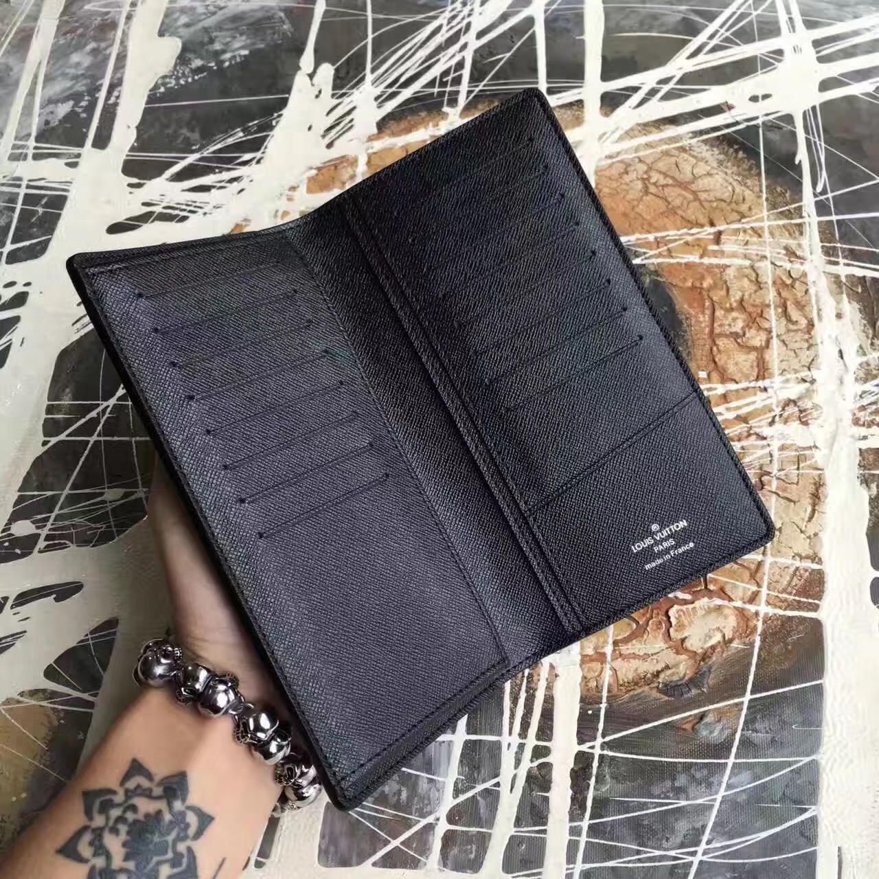 Ví Nam Louis Vuitton Siêu Cấp VNLV0032 Louis vuitton Damier Graphite brazza wallet N41677 txlv1483 510x510 - Ví Nam Louis Vuitton Siêu Cấp VNLV0032