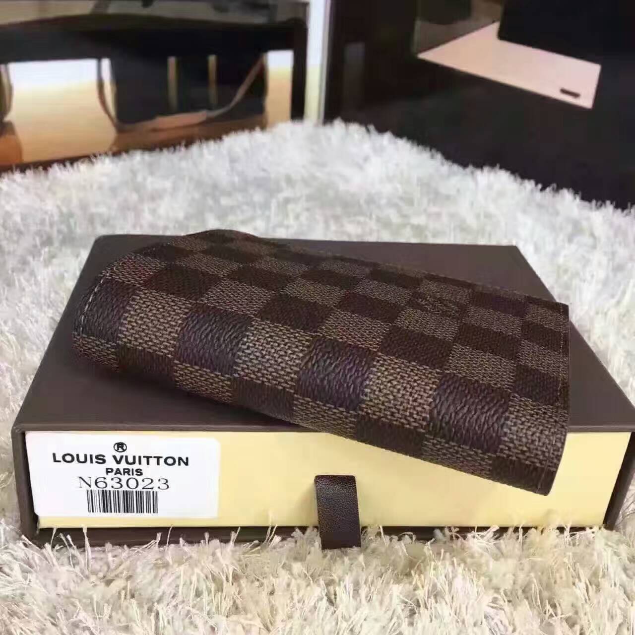 Ví Nam Louis Vuitton Siêu Cấp VNLV0031 Louis vuitton damier ebene canvas james wallet N63023 txlv1403 510x510 - Ví Nam Louis Vuitton Siêu Cấp VNLV0031