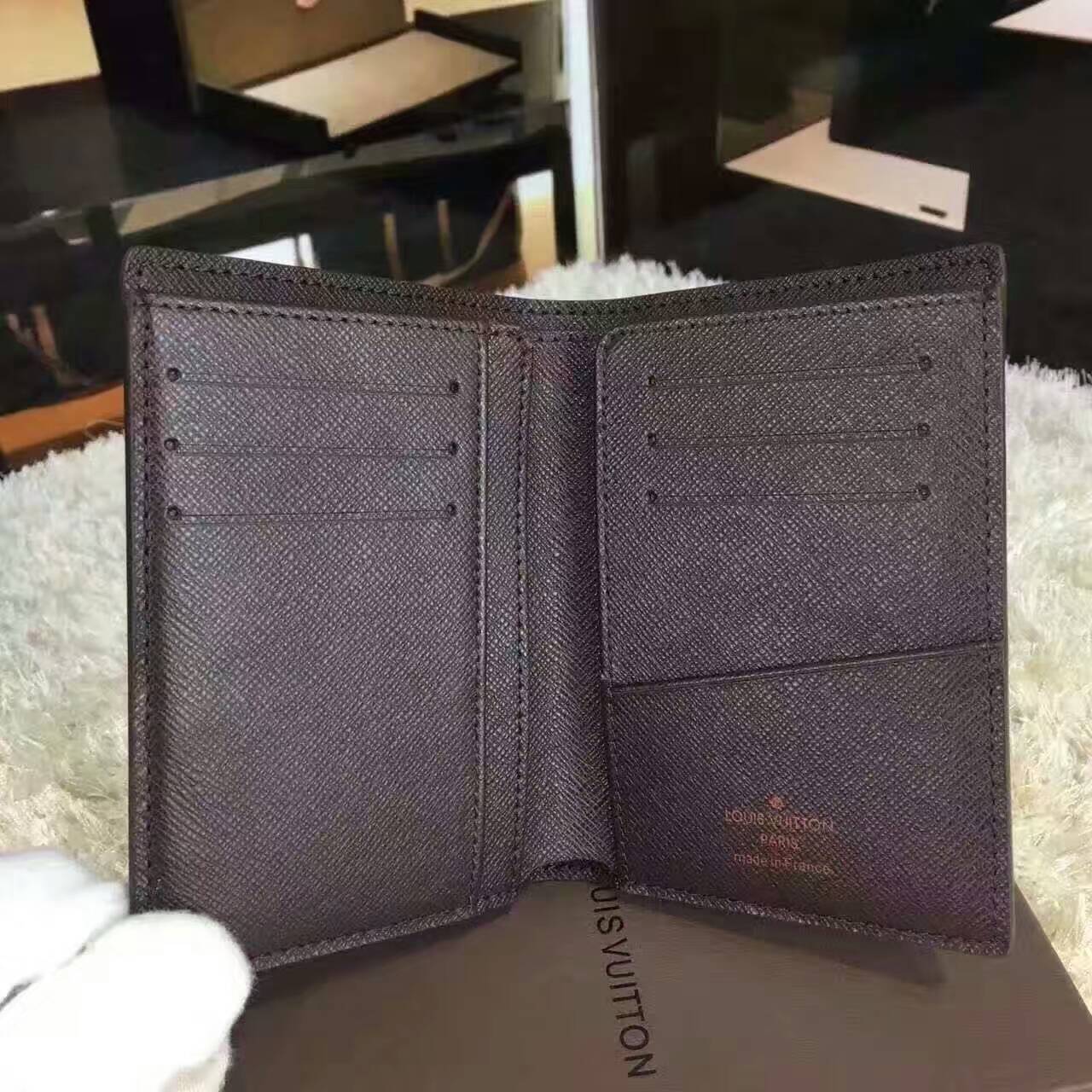 Ví Nam Louis Vuitton Siêu Cấp VNLV0031 Louis vuitton damier ebene canvas james wallet N63023 txlv1404 510x510 - Ví Nam Louis Vuitton Siêu Cấp VNLV0031