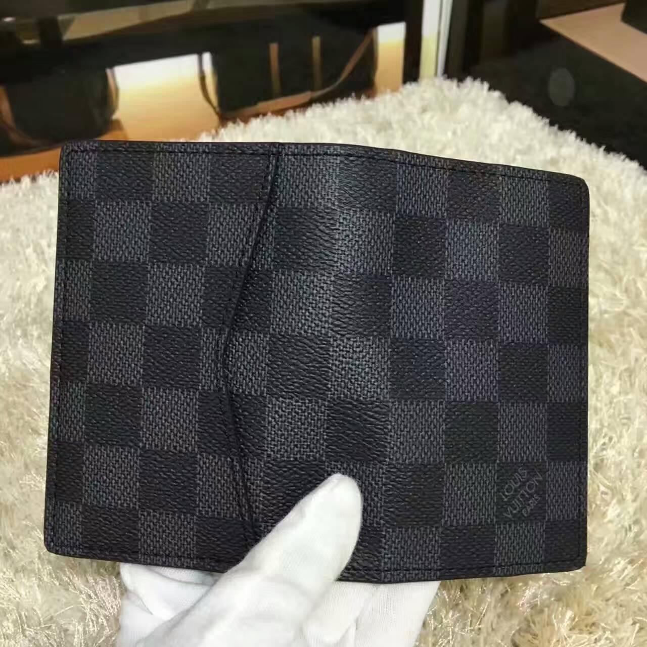 Ví Nam Louis Vuitton Siêu Cấp VNLV0035 Louis vuitton damier graphite pocket organiser N63143 txlv1363 510x510 - Ví Nam Louis Vuitton Siêu Cấp VNLV0035