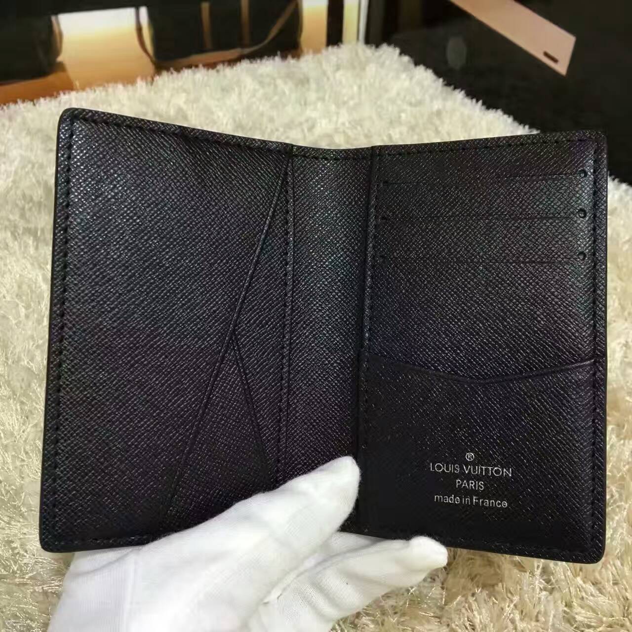 Ví Nam Louis Vuitton Siêu Cấp VNLV0035 Louis vuitton damier graphite pocket organiser N63143 txlv1364 510x510 - Ví Nam Louis Vuitton Siêu Cấp VNLV0035