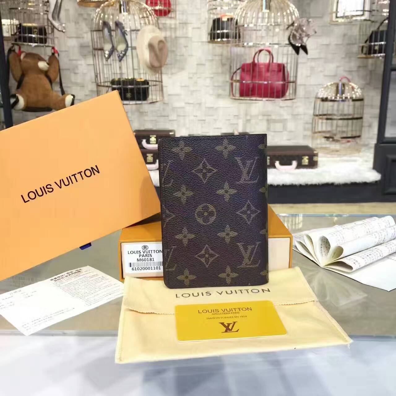 Ví Nam Louis Vuitton Siêu Cấp VNLV0022 tui xach Louis vuitton monogram passport cover wallet M60181 txlv0481 510x510 - Ví Nam Louis Vuitton Siêu Cấp VNLV0022
