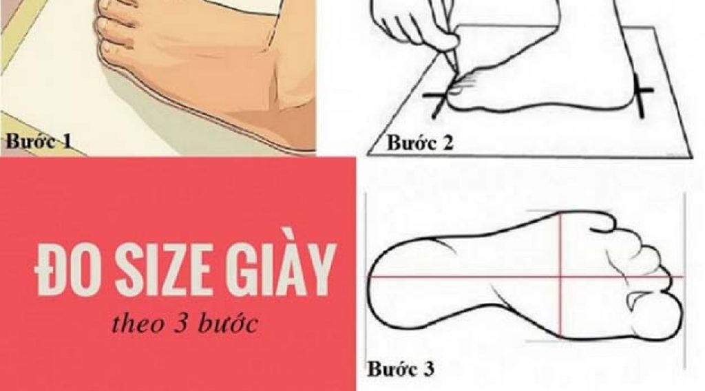 Cách đo size giày nam đúng chuẩn